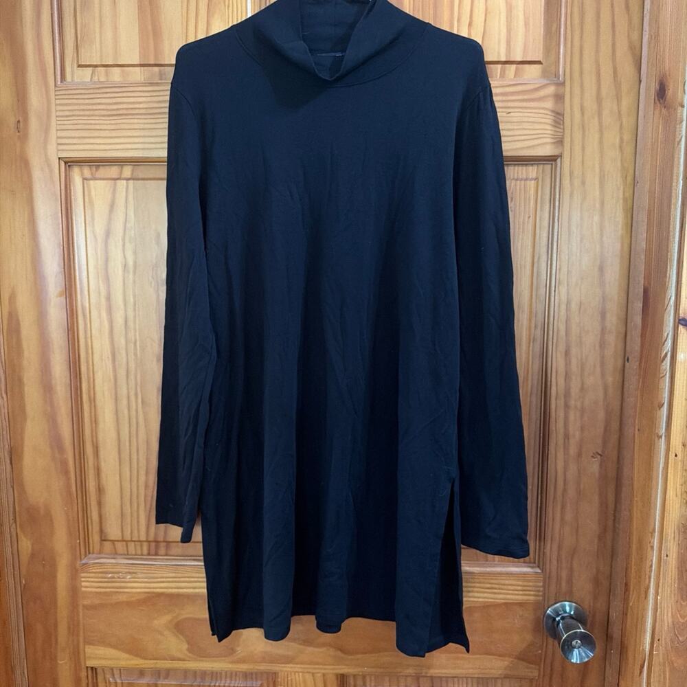 Eileen Fisher Long Sweater/ Dress with slit sides NO TAGS (Pit to Pit 23 inch)